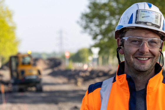 Travaux publics - portrait homme