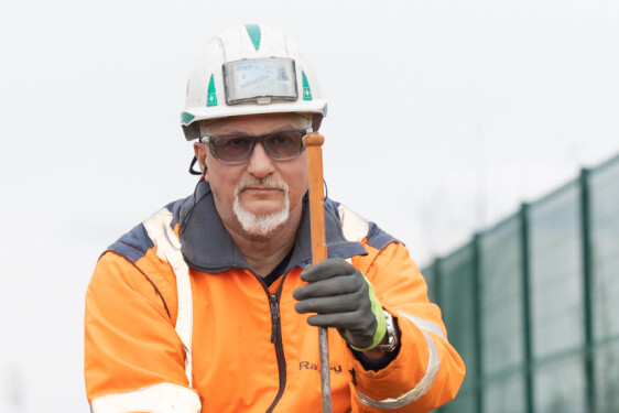 Travaux publics - portrait homme